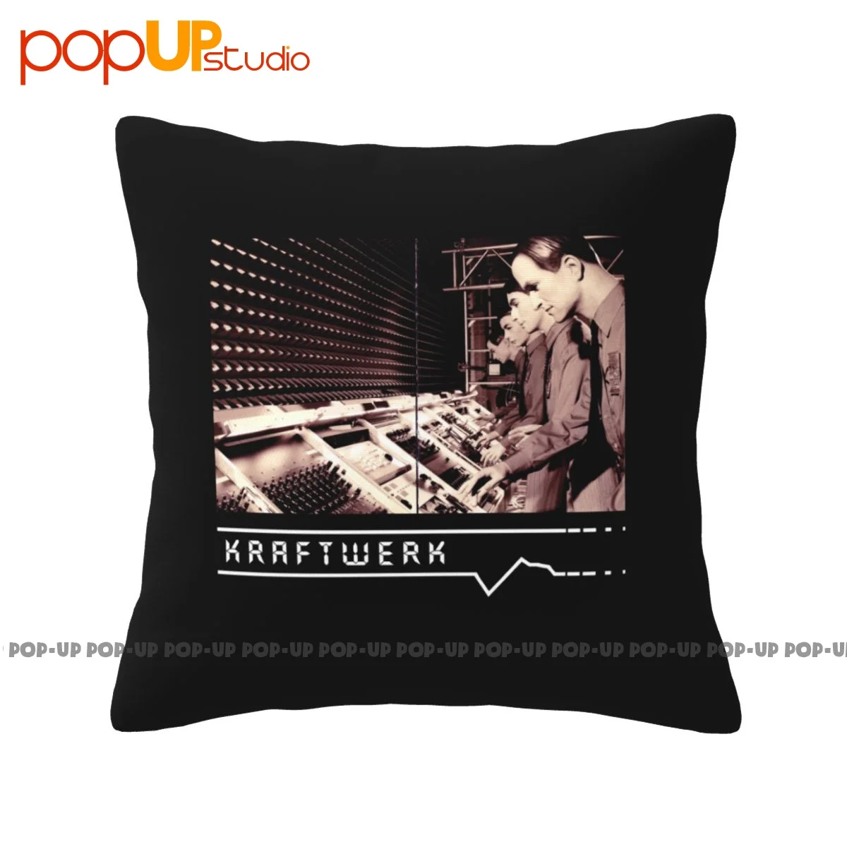 Best Kraftwerk Synth New Wave Krautrock 80S Pillowcase Throw Pillow Cover Healthy Breathable Anti-Bacterial