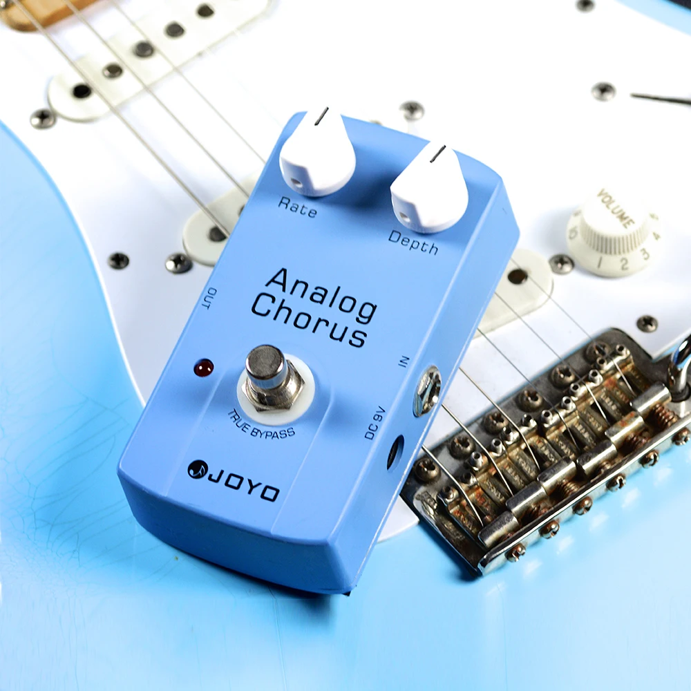 JOYO Guitar Effect Pedal JF-37 ANALOG CHORUS Pedal Classic BBD Chip Circuit Chorus Tone Electric Guitar Effect Pedal True Bypass