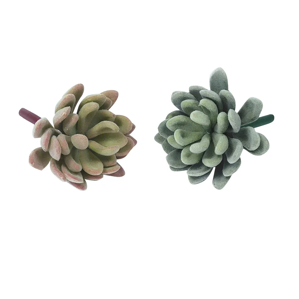 

Unpotted Artificial Succulent Plants Realistic Plastic Green Small Size for Home Garden Balcony Office Decor Indoor Outdoor Use