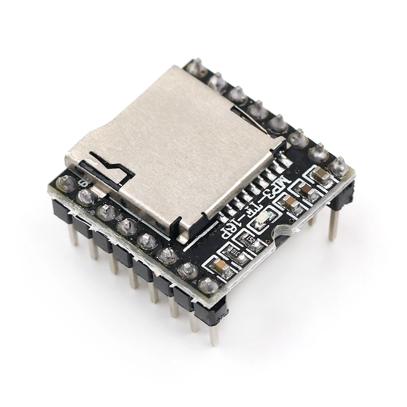 Mini MP3 Player Modul TF Kartu U Disk Mini MP3 Pemain Audio Suara Modul Papan UNTUK Arduino DF Bermain Grosir
