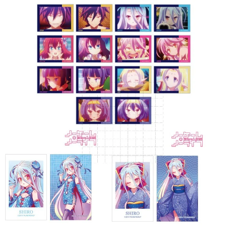 

Акриловая подставка Game Life Sora Shiro, брелок для ключей, аниме-фигурки в подарок