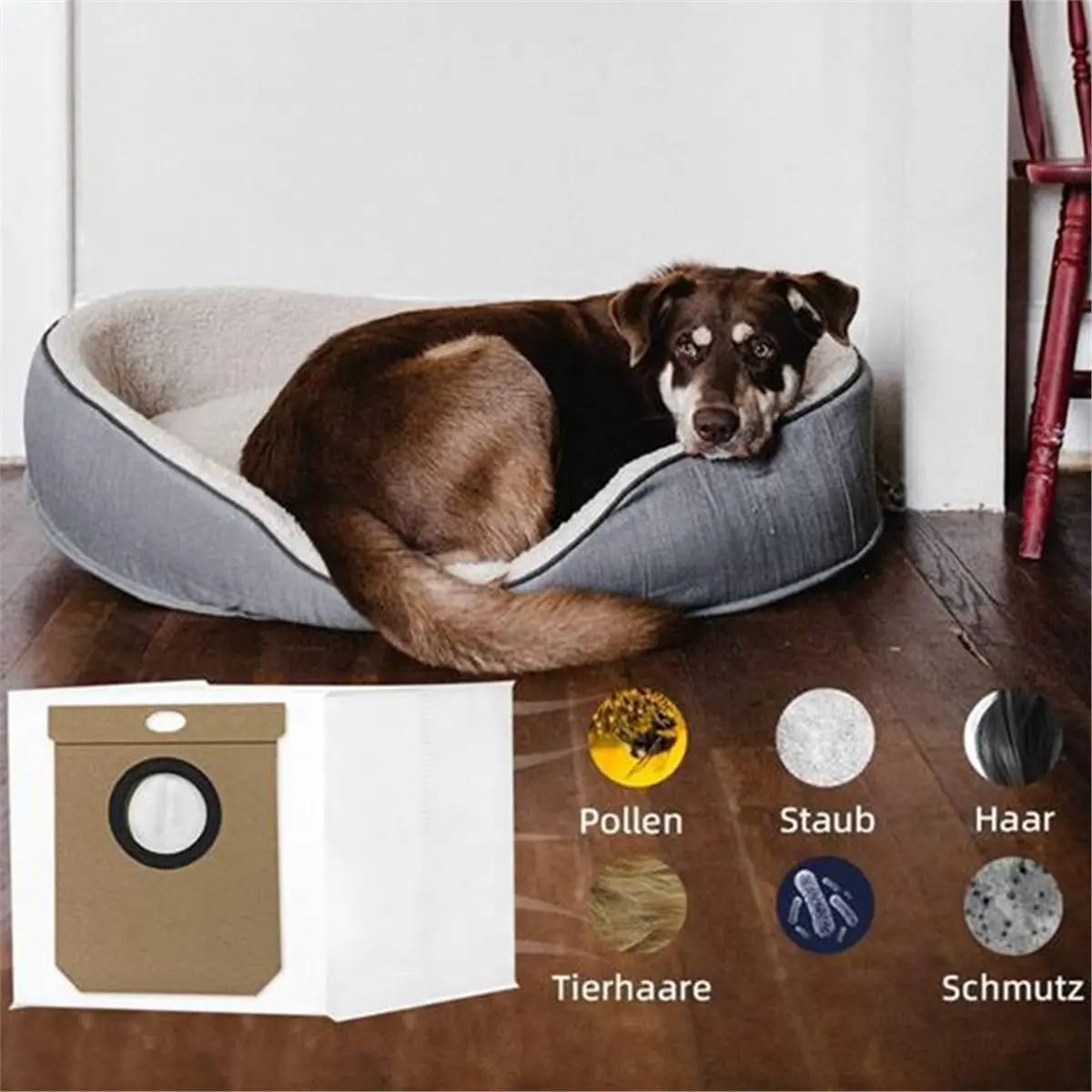 11·11COUPON For Omni S1 Pro Robot Vacuum Spare Parts: HEPA Filter & Dust Bag Kit