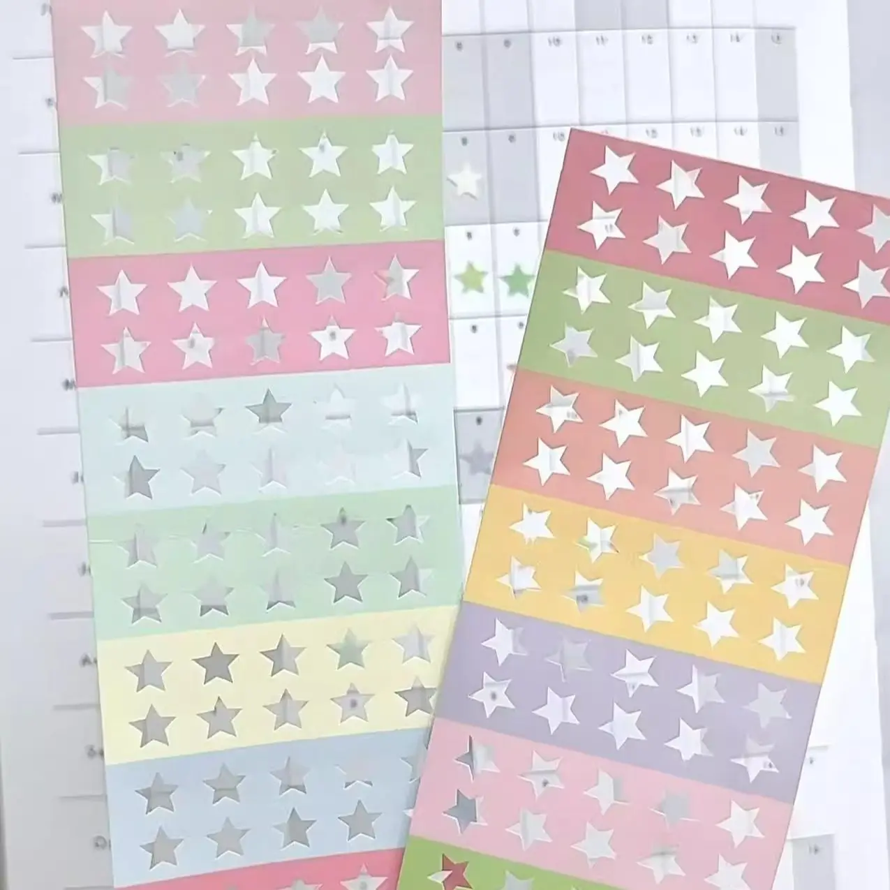 

IntomyVibe [Star Mark] Рулон вырезанных наклеек — декоративные наклейки премиум-класса для журналов, планировщиков, скрапбукинга, целый рулон