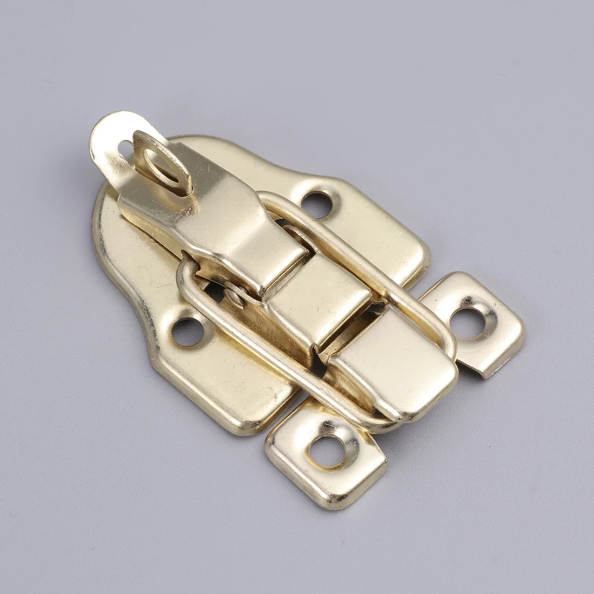

2pcs Lock Latch Hook For Gift Box Jewelry Case Finish Hardware Closure Small Packing Buckle Iron Alloy Chest Fastener