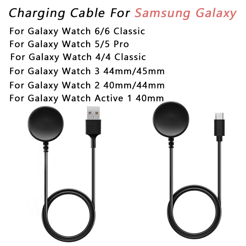 Tragbares Magnetisches Uhren-Ladekabel - Schnelles Aufladen für Samsung Galaxy Watch 7/6/5/4, Active & Classic Modelle, Hochwertiges Design