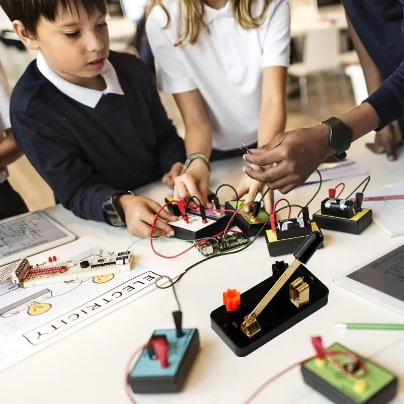 10Pcs Single Throw Switches Parallel Circuit Switches Series Circuit Switches For Science Education And Demonstration