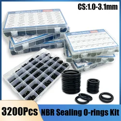 NBR O Ring Sealing Washer Black NBR O-ring Plumbing Gasket Oil Resistant High Temperature waterproof Car Air Conditioning Oring