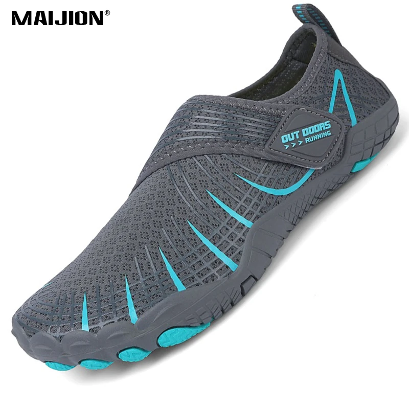 

Breathable Wading Sneakers Men Women Quick Dry Lightweight Water Footwear Non-slip Soft Sole Aqua Shoes for Fishing Surfing