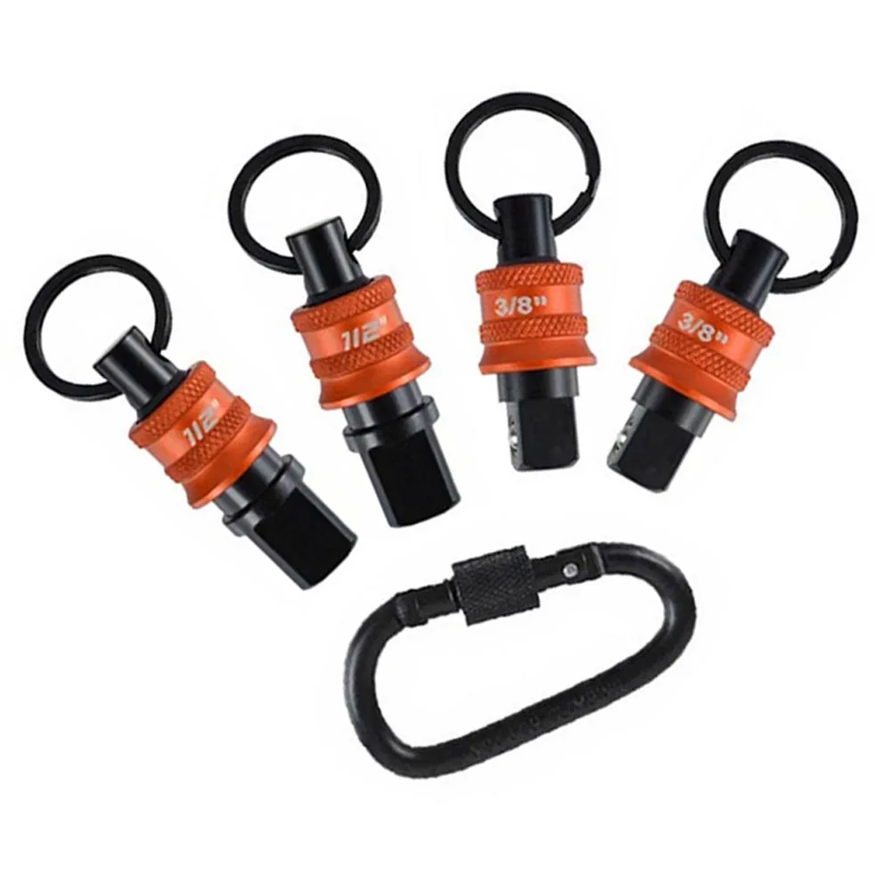 

Держатель розетки, брелок 1/2 3/8 дюйма, органайзер для розеток, быстросъемный для DIY, ручные инструменты, запчасти, аксессуары