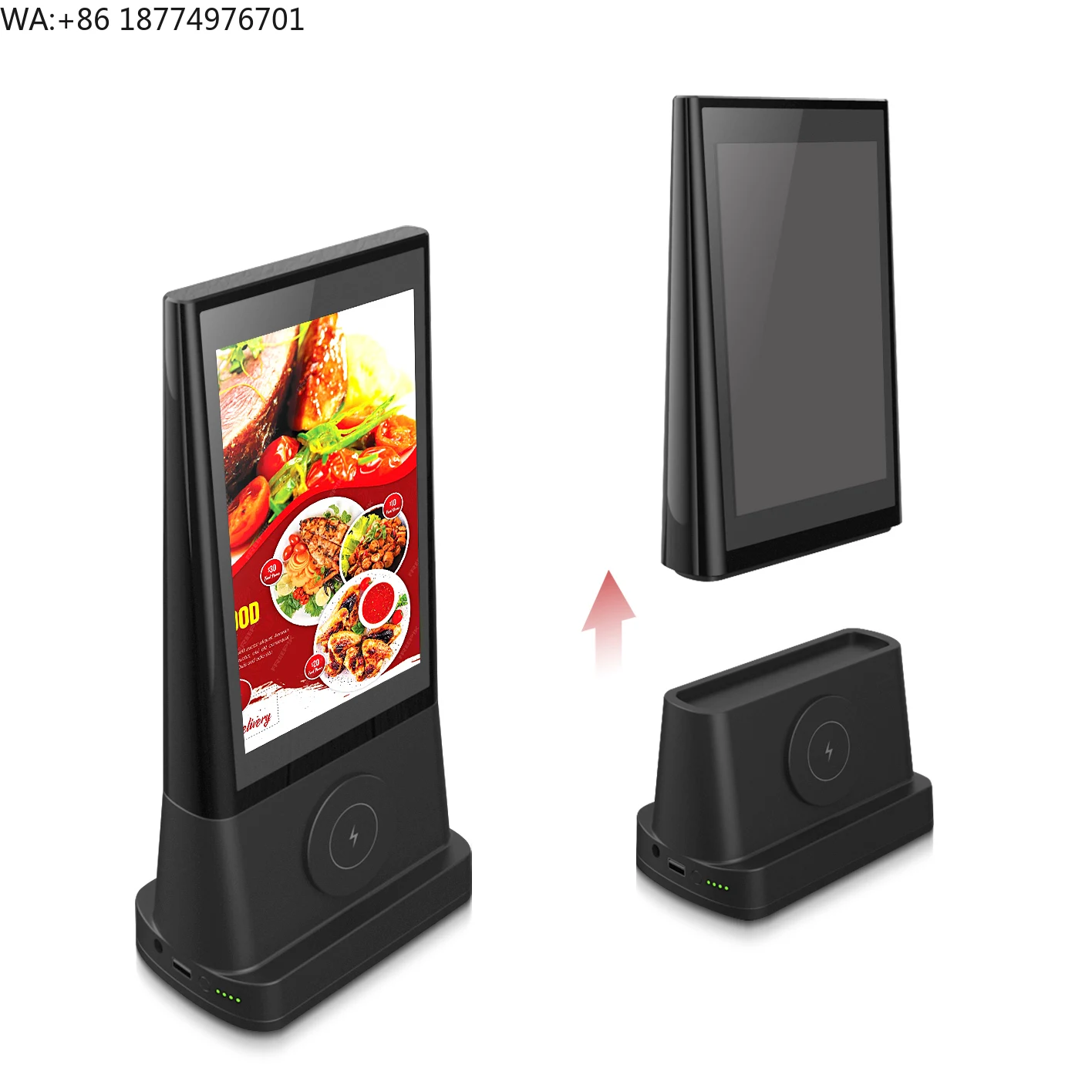 

Новый рекламный дисплей 2025 года с двумя экранами RK3568, настольный Android 11, 4+32 ГБ, планшетный рекламный дисплей