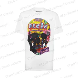 2024 New Classic Tutti Frutti  Luxury Brand Slogan Philipp-Pleins Cotton T-shirt For Summer