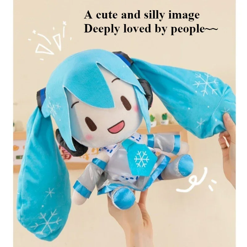 Hatsune Miku Series Cos Same Style Companion 35cm Toy Girl Shoulder Messenger Bag Anime Cartoon Wallet Daily Matching Gift