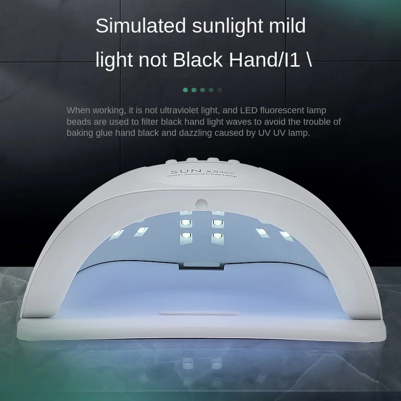 LED Nail Dryer UV Lamp for Curing All Gel Nail Polish With Motion Sensing Manicure Pedicure Salon Tool Uv Light For Gel Nails