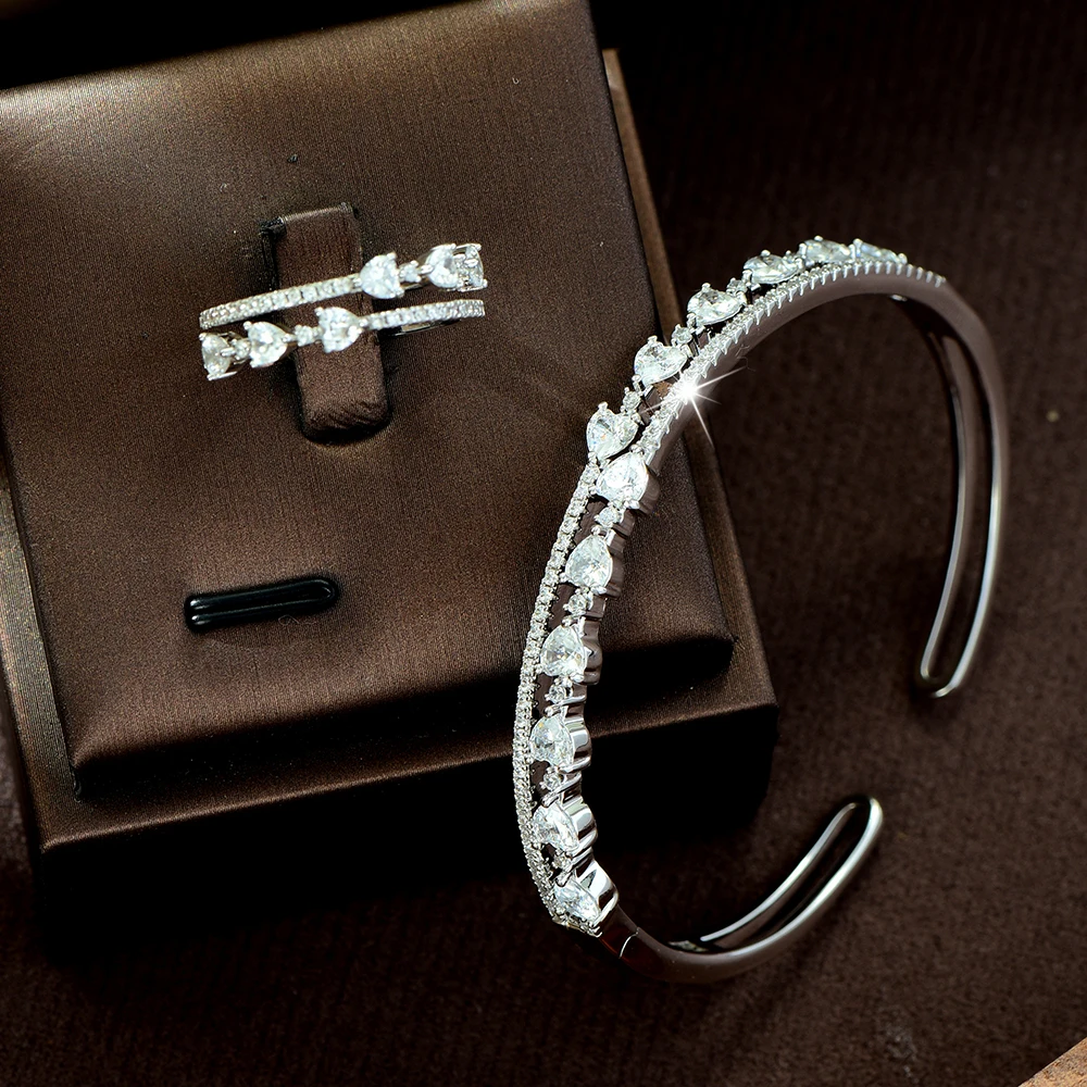 HIBRIDE Popular Simple Daily Romantic Fashion Bracelet Saudi Women's Jewelry Wedding Travel Activity Light Luxury Gift B268