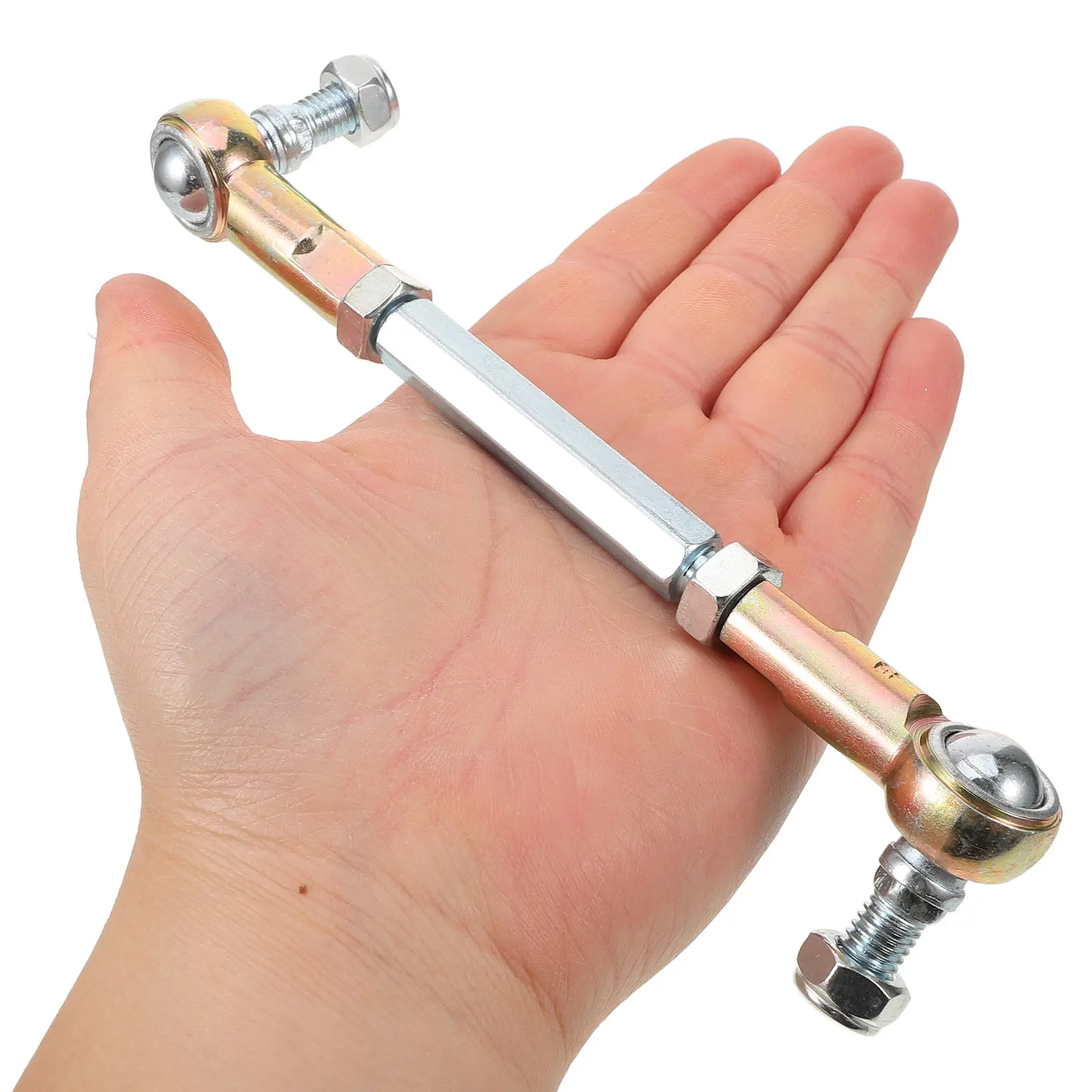 

Atv Go-Kart Sand Dune Vehicle Steering Tie Rod Ball Joint Kit M8 Outer Inner Tie Rod Ends for Off-Road Vehicles Suspension