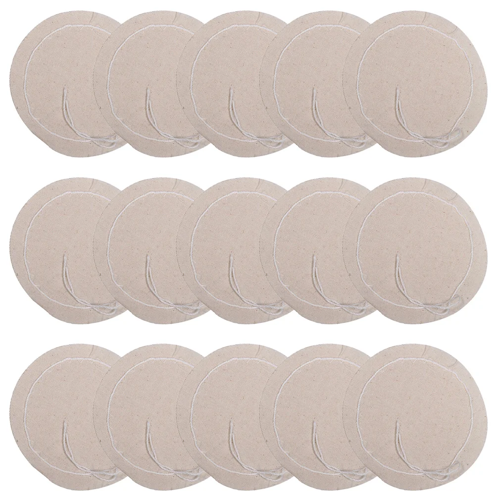 

20pcs Practical Coffee Replacement Filter​ Cloth for Syphon Coffee Maker (Beige) Coffee Filter Cloth Espresso Cloth Filter