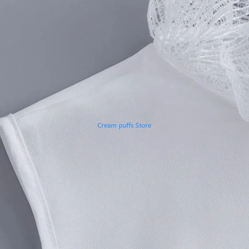 

50LE с регулируемыми рукавами рукавов и подставки для декоративного воротника для офисного наряда