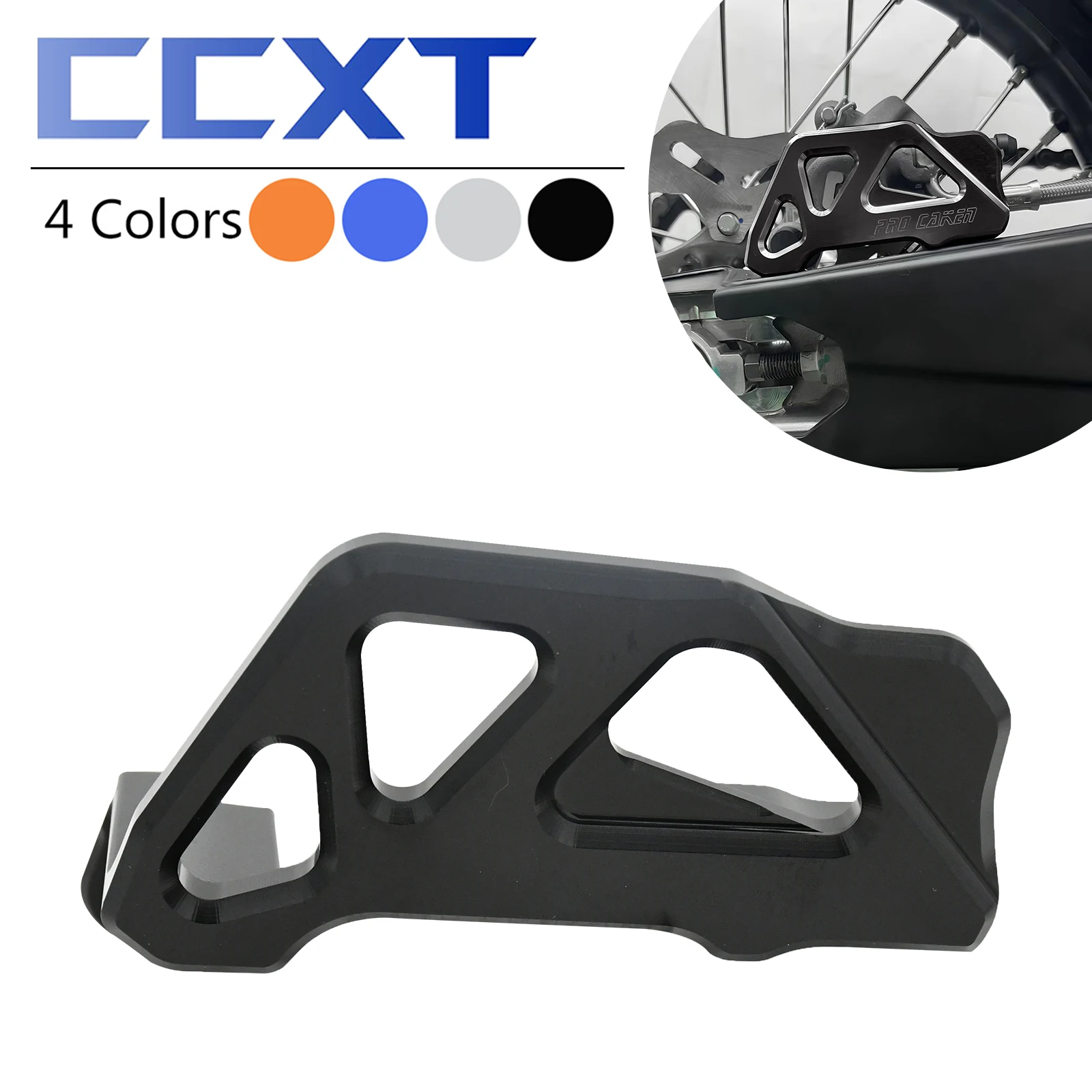 Motorcycle CNC Rear Brake Disc Protector Brake Caliper Guard For KTM EXC EXCF XC XCF XCW SX SX For Husqvarna FE TE FC TC 125-501