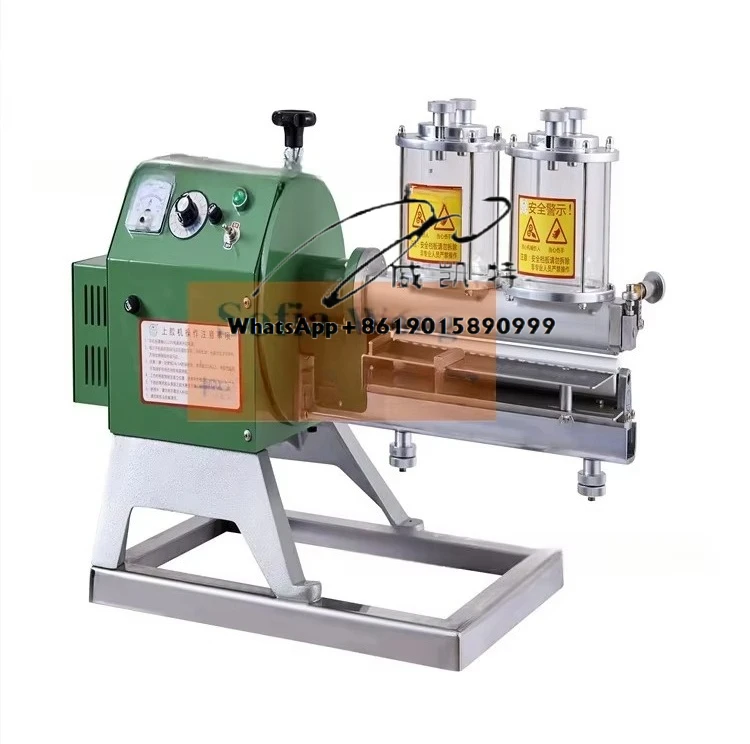 

Pvc Label Leather Shoe Sole Gluing Machine White Glue Automatic Gluing Machine Small Gluing Machines