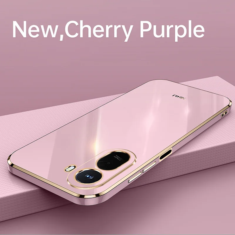 Galvanisierte Modische Handyhüllen für Redmi A7 Pro A7Pro 4G 5G Quadratische Weiche Silikon Original Kameraschutz Luxus Rückseiten-Abdeckung