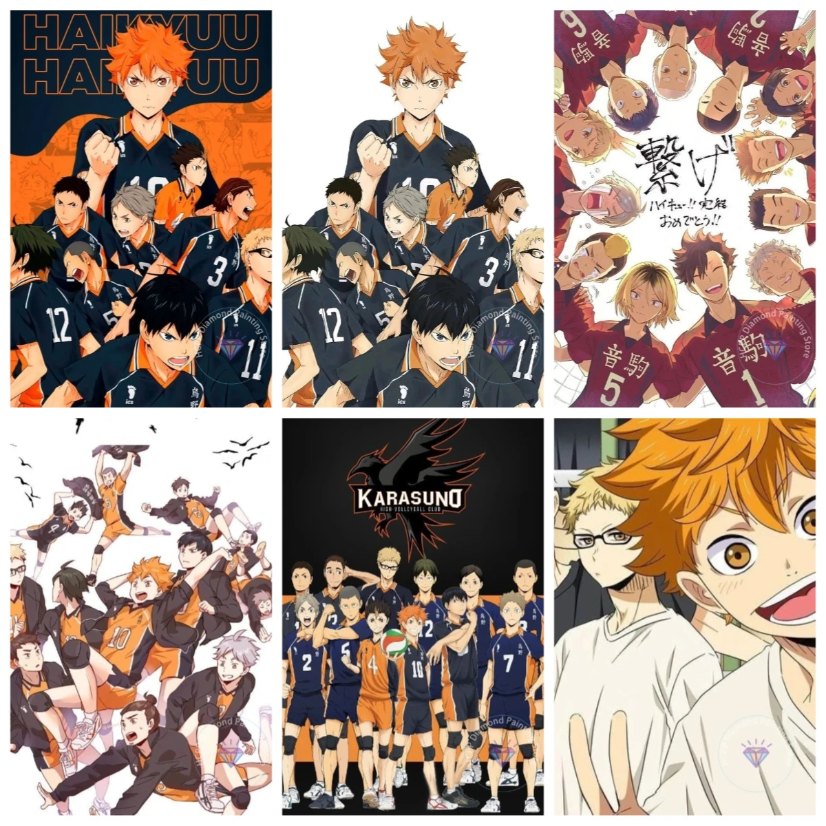 

Adult Jigsaw Puzzle 500 pcs Puzzle FHaikyu!! Sports Hot Blood youth Anime Puzzle Decorative Painting Exercise Brain Thinking