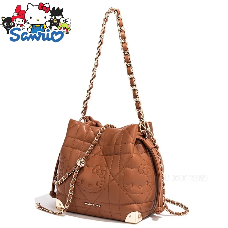

Sanrio Hello Kitty New Women's Shoulder Bag Luxury Brand Original Mini Women's Shoulder Messenger Bag Cartoon Women's Bag