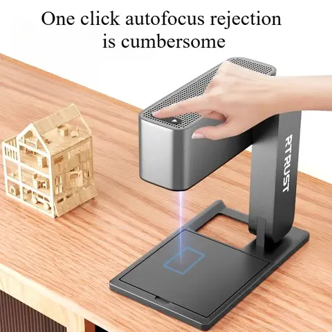 Z3 5W Portable Laser Engraving Machine, Handheld Automatic DIY Laser Marking Printer for Metal, Wood, Plastic, Glass & Gifts