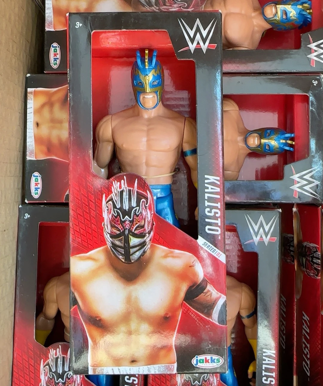 Kalisto ORIGINAL WWE AEW Action Figure Wrestling Figure Display Collection Festival Ultimate Fighting Gift