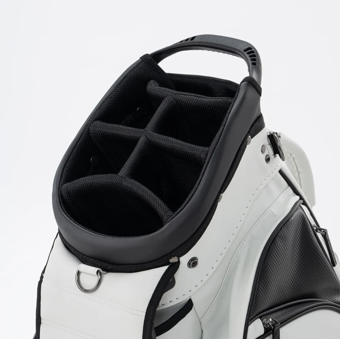 Golf rack bag waterproof 6-way polyurethane leather lightweight golf bag use best-selling bag