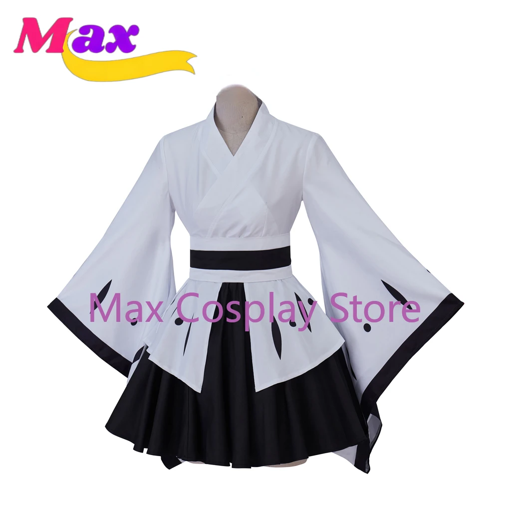 Max Cos Thousand Year Blood War Cosplay Arc Kuchiki Byakuya Costume Female Lolita Dress Kimono Outfits Halloween Carnival