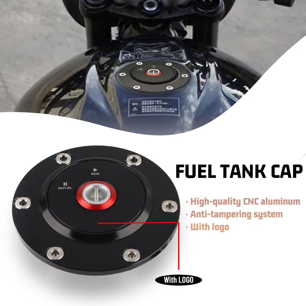 

FOR Speed Triple 955I Street Triple 675 R 765 RS Daytona 675 Tiger 1050 800 Motorcycle Fuel Tank Cap Aluminum Gas Oil Cover