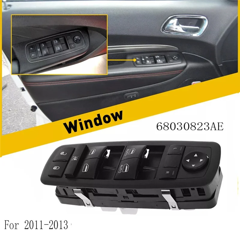 

BB-Master Window Switch Button Door Windows Lift Control Switch For Dodge Durango Jeep Grand Cherokee 2011-2013 68030823Ae
