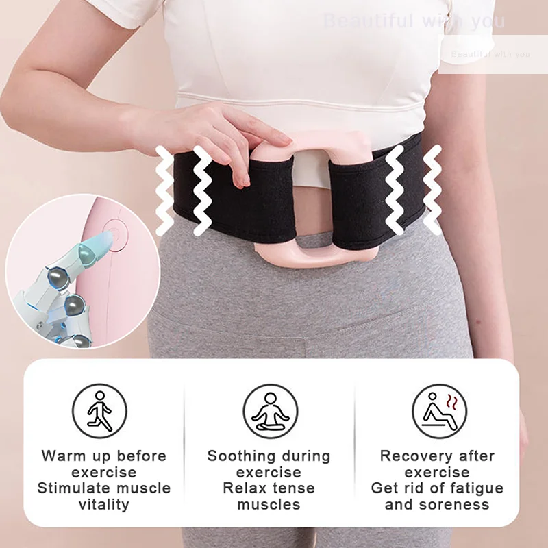 

Multifunctional Full-Body Fascia Ring Fascia Vibration Massage Ring With Belt For Fat Burning&Shaping Weight Loss Body Shaping