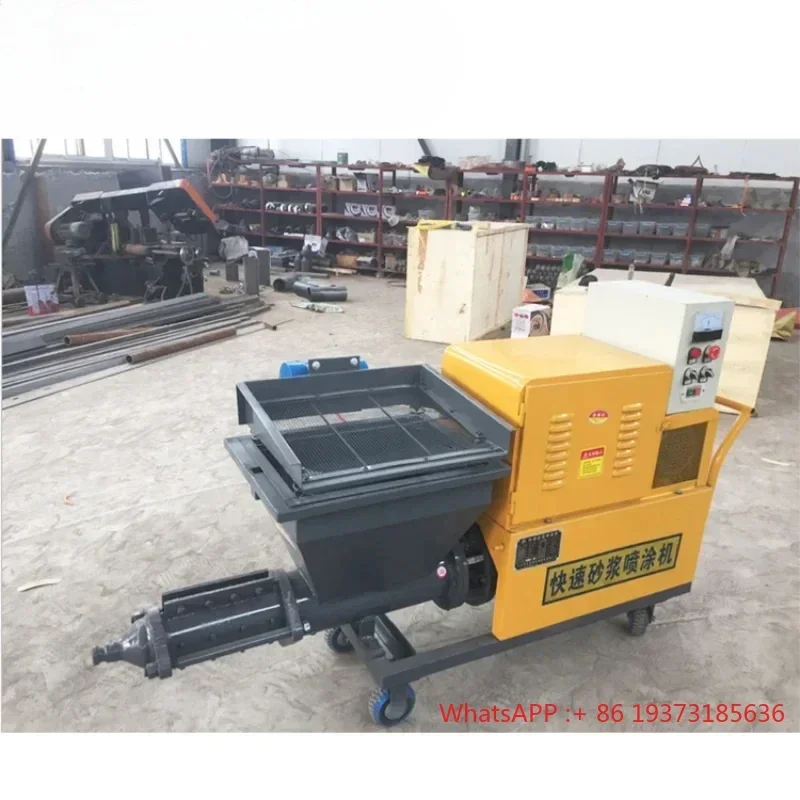 YG 20m Concrete Cement Mortar Spraying Machine Portable Plastering Machine Price For Sale