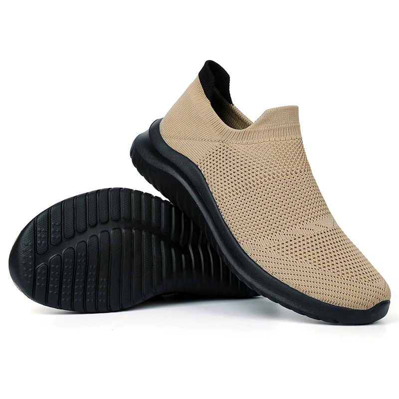 

Men Tennis Shoes 2024 Breathable Top Mesh Male Sport Shoes Slip-on Boys Fashion Footwear Sneakers Outdoor Flats Tenis Hombre