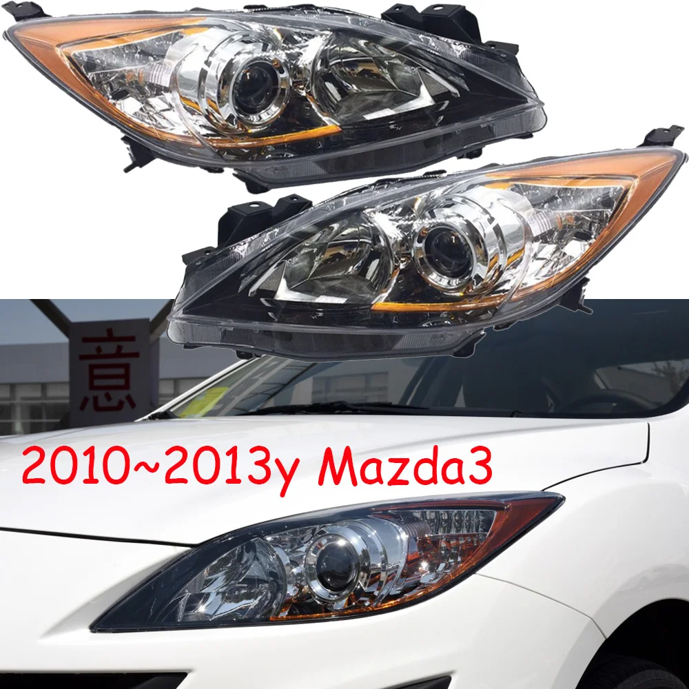 

1pcs car bumpe headlamp For Mazda3 headlight 2010~2013y car accessories head lamp for Mazda3 fog light