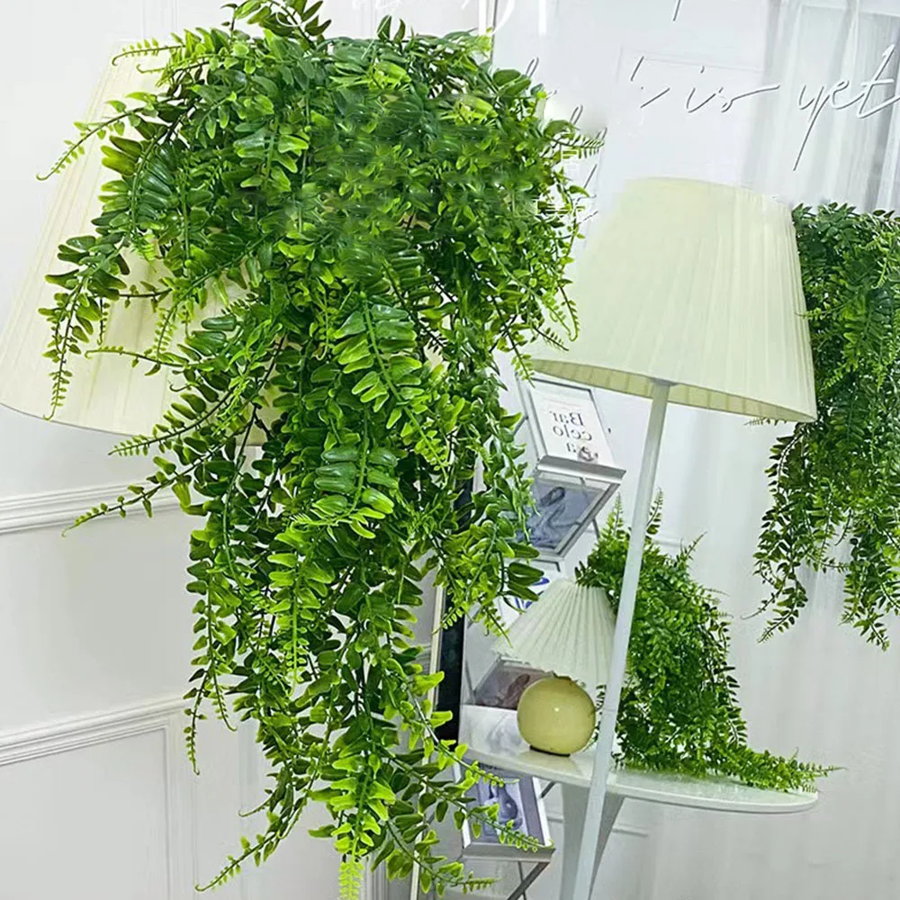 82cm Artificial Plant Rattan Fake Ivy Vine Home Decoration Hanging Plastic Leaf Grass Garland Outdoor Wedding Party Decorations