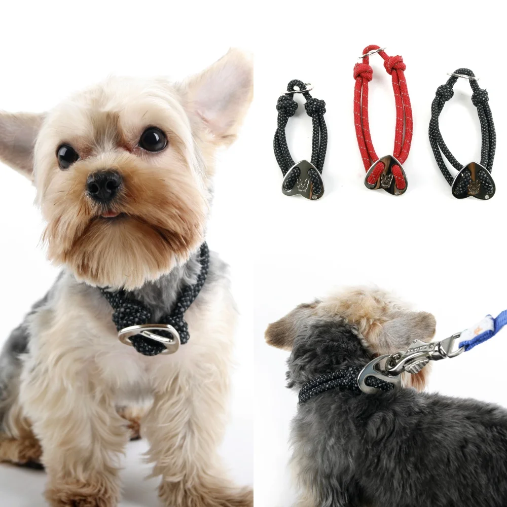 

Нейлоновый регулируемый ошейник для собак, удобный ошейник для дрессировки домашних животных с двойными D-образными кольцами для маленьких и средних кошек, ожерелье для собак, принадлежности