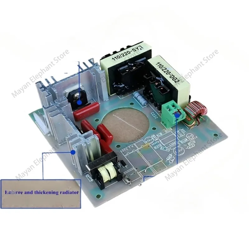 120W/40KHZ Ultrasound Cleaner Circuit Board Oscillator Kit Ultrasonic Generator DIY Simple Machine Moving Vibration Box