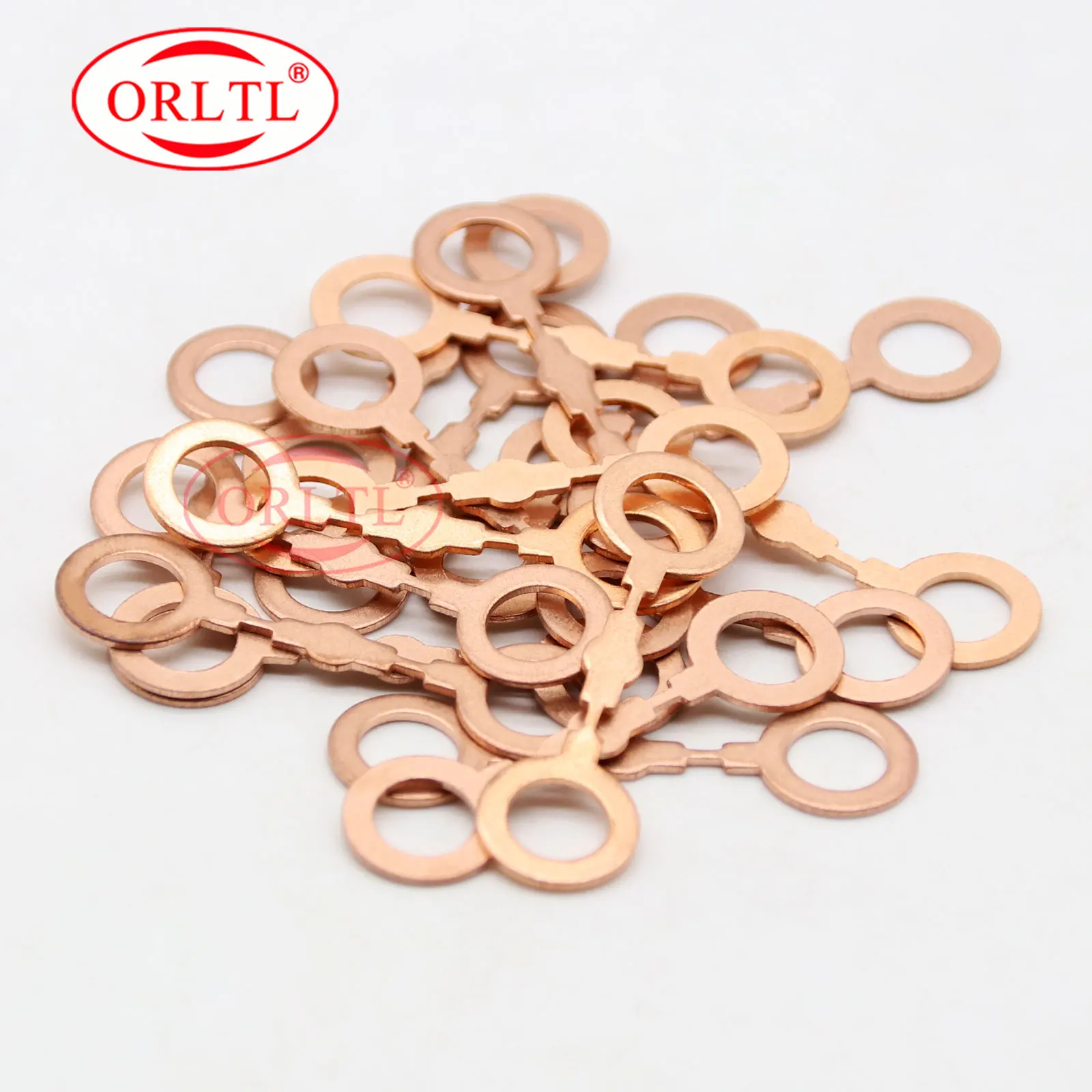 100 PCS Washer Shims Inner Diameter 8mm OR1020 Aluminum Gasket For Denso Common Rail Injector Repair Kits 6mm 10mm 12mm