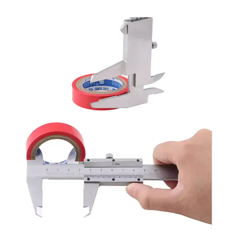 

0-120mm 0-150mm Stainless Steel Vernier Caliper High Precision 0.02mm Accuracy Measuring Tool for Multi-Function DIY Industrial