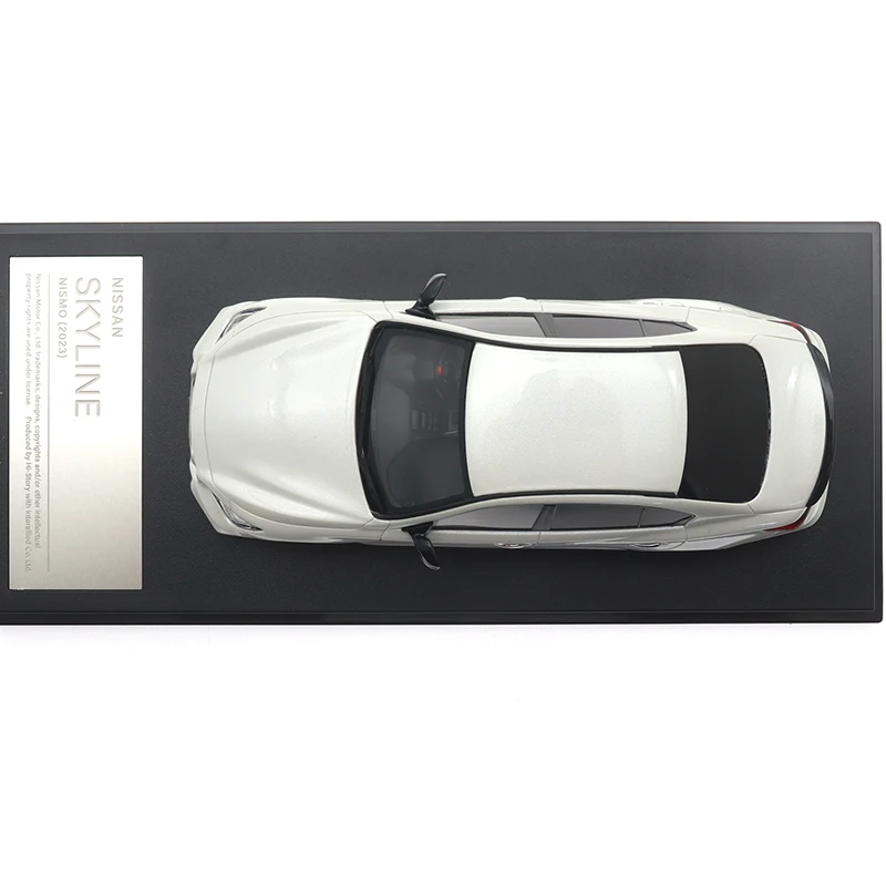 Hi-Story Brand Model Car 1/43 Scale SKYLINE NISMO (2023) Resin Diecast Classic Vehicles Car Model Toy Collection And Decoration