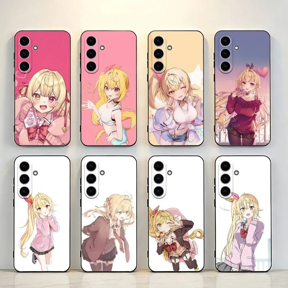 

Hoshikawa Sara Ctue VTuber Phone Case For Samsung Galaxy A73,A72,A71,A70,A53,A52,A51,Others Soft Black Shell ll