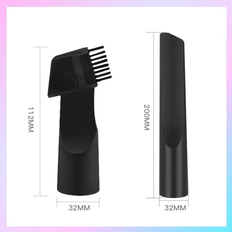 ABRG-مرفقات المكنسة الكهربائية لـ 32 مم (1-1/4 بوصة) ملحقات فرشاة صغيرة جزء مرفق أداة شق مرنة