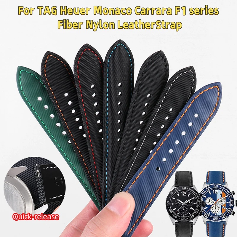 pulseira-de-relogio-em-fibra-de-nylon-e-couro-com-20-21-22-24-mm-para-as-series-tag-heuer-f1-gulf-carrara-aquaracer-e-monaco-modelo-masculino-com-sistema-de-fixacao-rapida