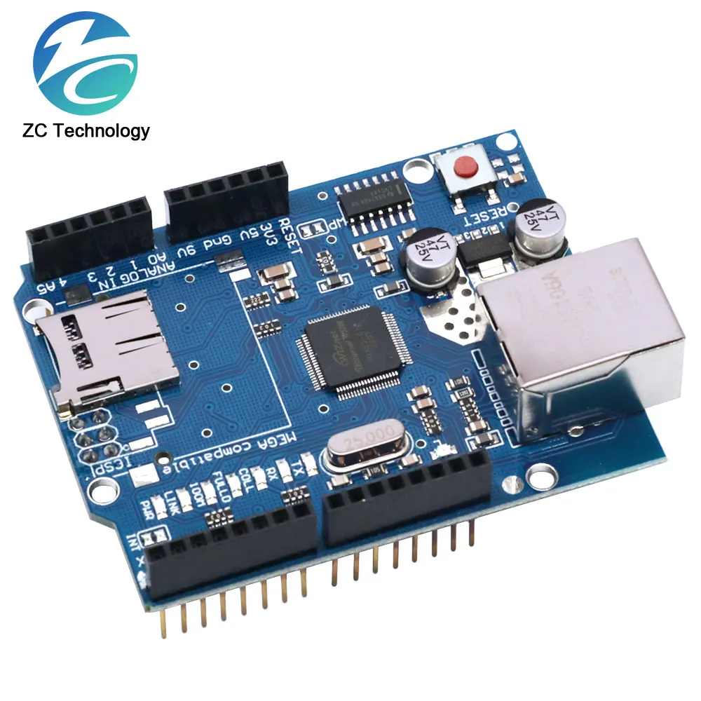 UNO Shield Ethernet Shield W5100 R3 UNO Mega 2560 1280 328 UNR R3 only W5100 Development board For Arduino