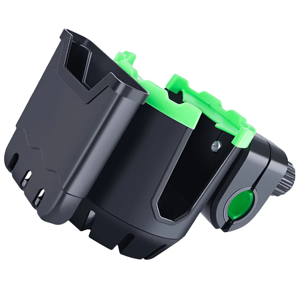 

Bike Phone and Water Bottle Holder Dual Function Storage Rack Shock Resistant ABS Material for Bicycle Electric Vehicle Cart