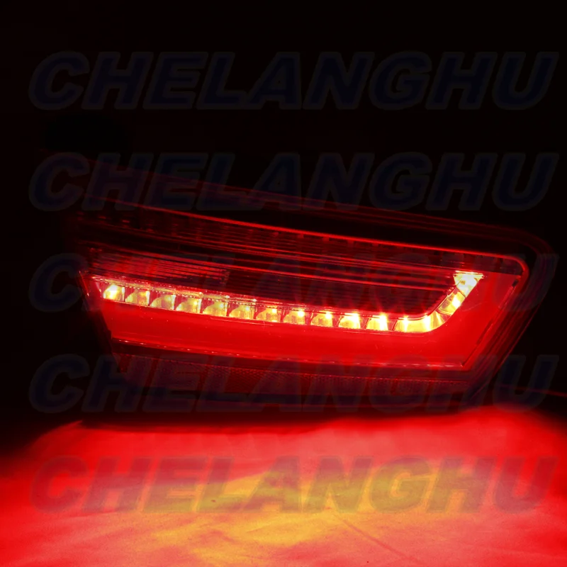 For Audi A6 C7 A6L 2011 2012 2013 2014 Left Inner Side Tail Light Rear Brake Lamp With Bulbs Car accessories 4GD945093