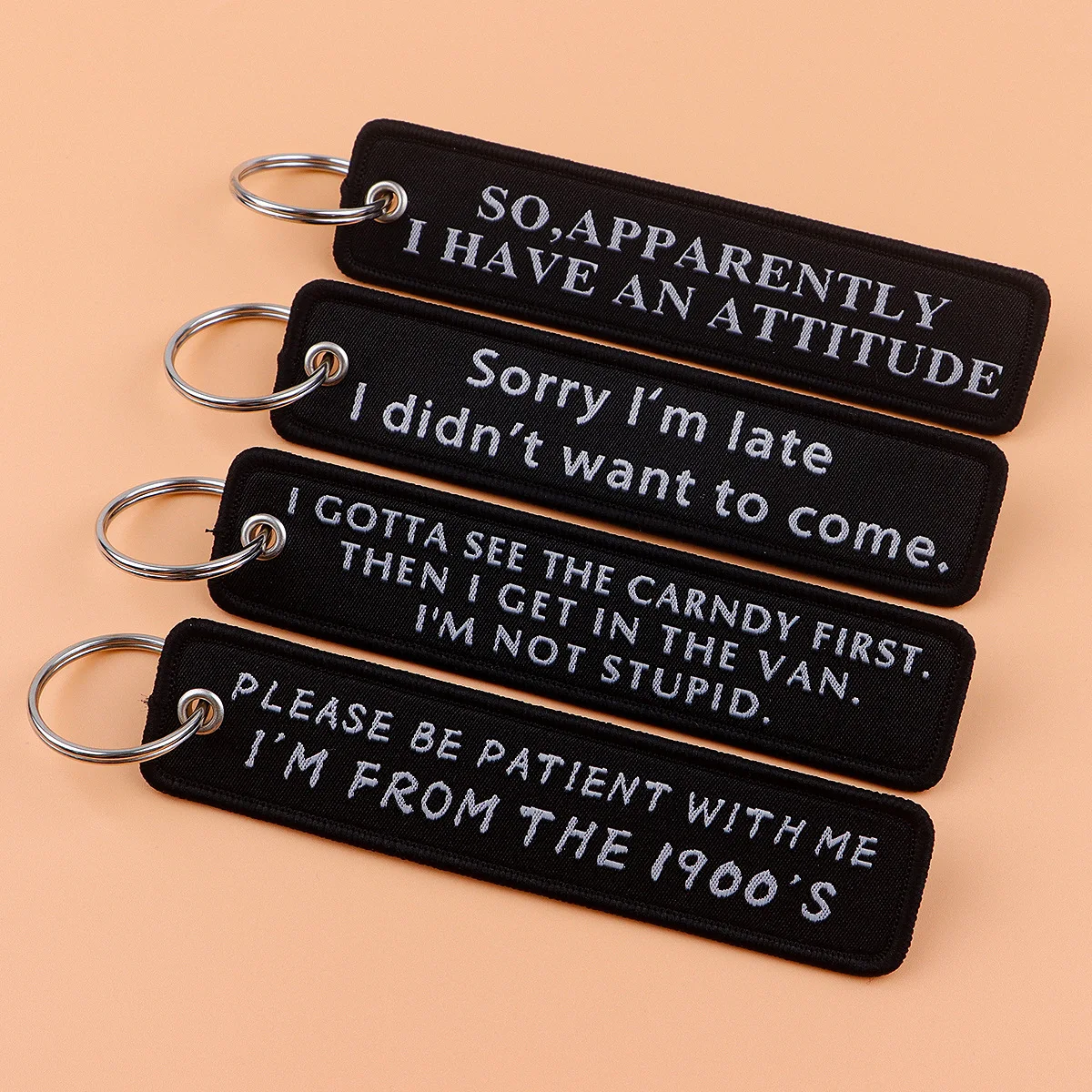 Chaveiro com Frases em Espanho - Embroidery Quote avaliação e preço