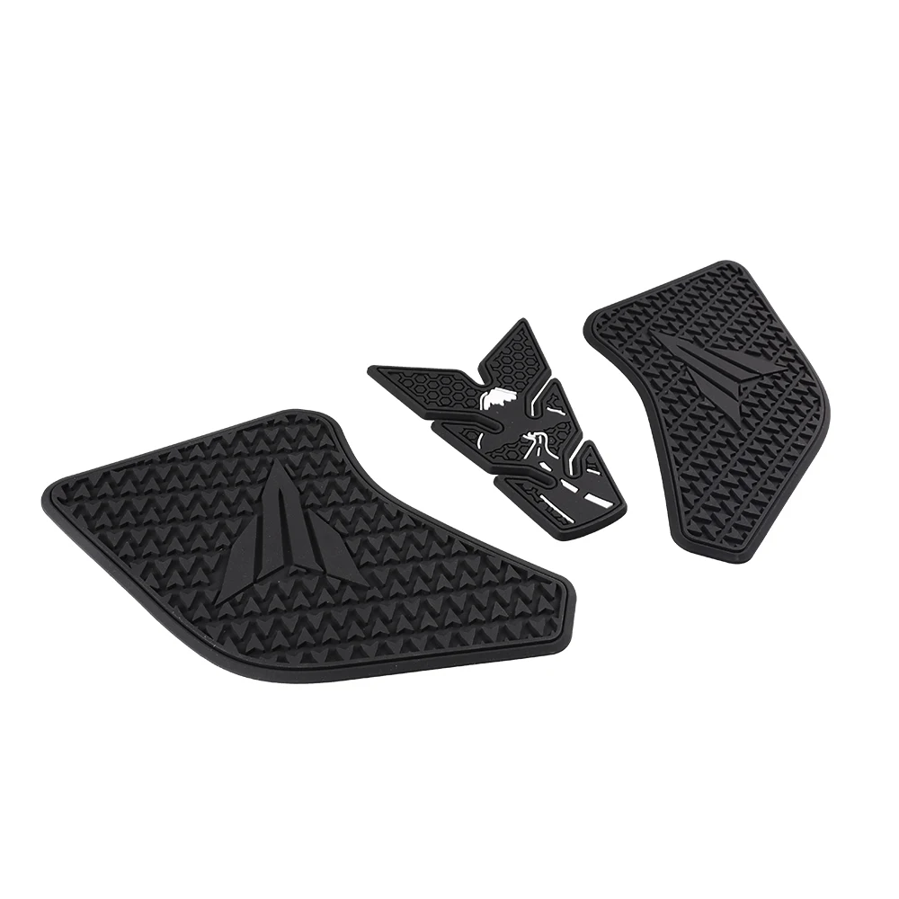 Aksesoris Motor Anti-selip Stiker Tangki Bahan Bakar Tahan Air Bantalan Karet Stiker untuk YAMAHA MT07 MT-07 MT 07 2021 2022 2023 2024
